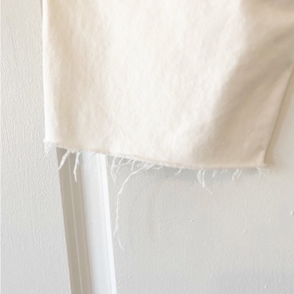 ZARA Pink White Ombré Denim Bermuda Shorts NEW Y2K Dad - Picture 8 of 8